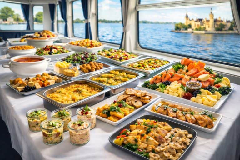 Weisse Flotte Schwerin - Charter - Buffet
